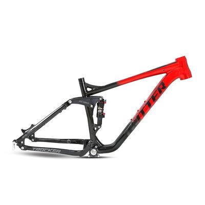 AL7005 Doppelsperrung Mountainbike Rahmen 120mm Reisen für 17 19 Zoll Downhill Bikes