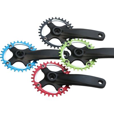 Fahrradkurbel 104BCD 152mm Nichtintegrierte Kurbel 32/34/36/38t in Schwarz/Blau/Grün/Rot