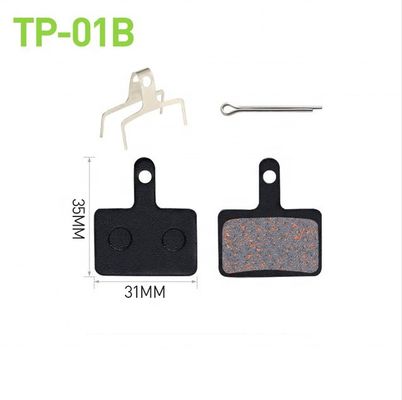 BB5 BB7 Fahrradscheibenbremsbeläge Halbmetallmaterial für glattes und bremsendes Fahren 35x30,5 mm