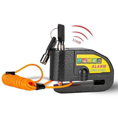 110dB Vibrationswarnrad Motorradschloss für Diebstahlsicherheit