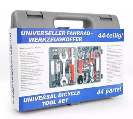 Portable Bike Repair Tool Kit 44 Stück für Mountain- und Roadbikes Verpackungsgröße 34*32.5*28cm