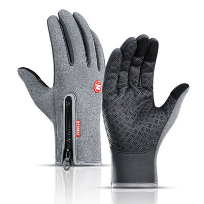 Unisex-Touchscreen Winterradhandschuhe Warme Vollfingerhandschuhe für Radfahren Skifahren