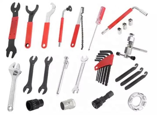Portable Bike Repair Tool Kit 44 Stück für Mountain- und Roadbikes Verpackungsgröße 34*32.5*28cm
