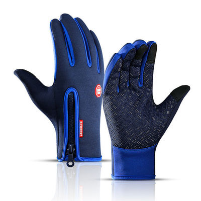 Unisex-Touchscreen Winterradhandschuhe Warme Vollfingerhandschuhe für Radfahren Skifahren