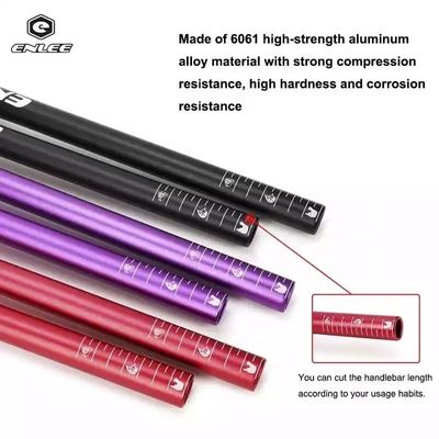 330g/353g Aluminiumlegierung Fahrradlenker 31,8*720/780mm für Mountainbike-Enthusiasten