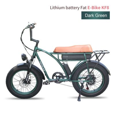 20-Zoll-Fettreifen-Elektrofahrrad mit 23AH Batteriekapazität und 7-Gang-Ausrüstung auf Lager in der EU