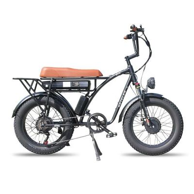 23AH Batteriekapazität 1000W 2000W Motor 20 Zoll Fat Bike Elektrofahrrad kundenspezifische Unterstützung