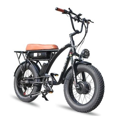 23AH Batteriekapazität 1000W 2000W Motor 20 Zoll Fat Bike Elektrofahrrad kundenspezifische Unterstützung