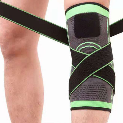 Flexible elastische Kniebefestigung für Männer Frauen umfassender Schutz und komfortable Passform