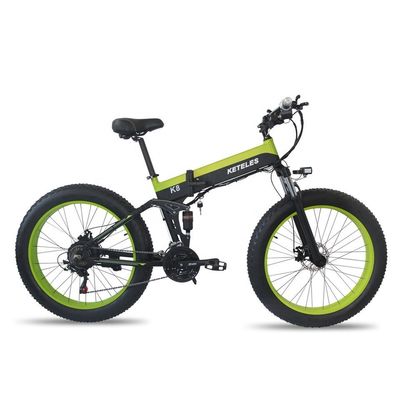15AH Batterie 26x4.0 Zoll Elektrofahrrad mit starkem 1000W-Motor und 7-Gang