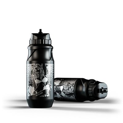 Nahrungsmittel-Silikon mehrfarbige Fahrradflasche 215*80*80 mm Kapazität 650ml Outdoor-Übung