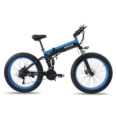 15AH Batterie 26x4.0 Zoll Elektrofahrrad mit starkem 1000W-Motor und 7-Gang