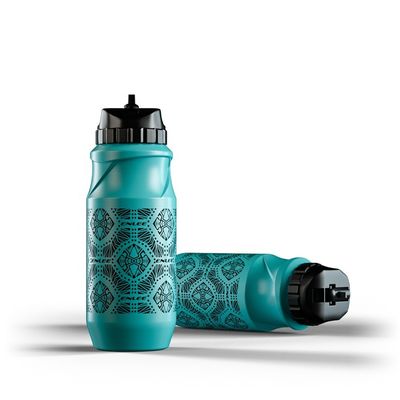 Nahrungsmittel-Silikon mehrfarbige Fahrradflasche 215*80*80 mm Kapazität 650ml Outdoor-Übung