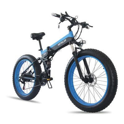 15AH Batterie 26x4.0 Zoll Elektrofahrrad mit starkem 1000W-Motor und 7-Gang