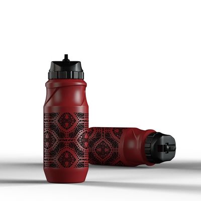 Nahrungsmittel-Silikon mehrfarbige Fahrradflasche 215*80*80 mm Kapazität 650ml Outdoor-Übung