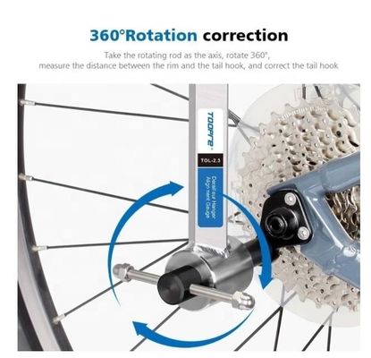 Fahrrad Derailleur Hanger Korrektor Korrigieren Hinterschaltvorrichtung Lugs mit Design Bike Reparaturwerkzeug