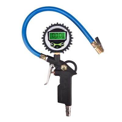 Aluminium-Auto-Reifen Luft aufblasende Pistole Digitale Reifendruckmessung 200 PSI Max-Druck