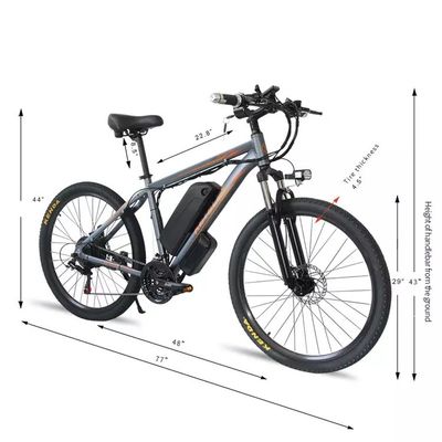 48V 18Ah Lithium-Batterie Elektro Mountainbike 250W Motor 26&quot; E-Bike EU Lagerhaus