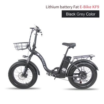EU Stock 250W Motor 15AH Lithiumbatterie Klapp E-Bike mit und 20x4.0 Zoll Fettreifen