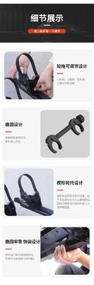 Customized Logo Universal Faltbare Rückfahrradträger für Straßen- und Mountainbikes