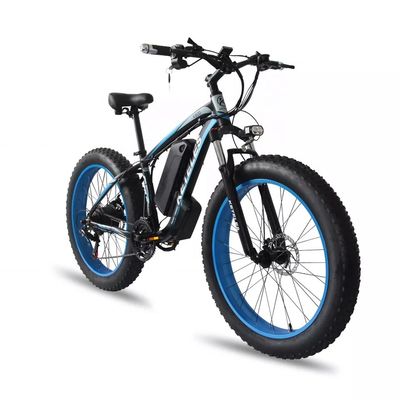 1000W Motor 18AH Batterie 26&quot; Fettreifen Elektrobike Reichweite pro Leistung 31 60 km EU Lager