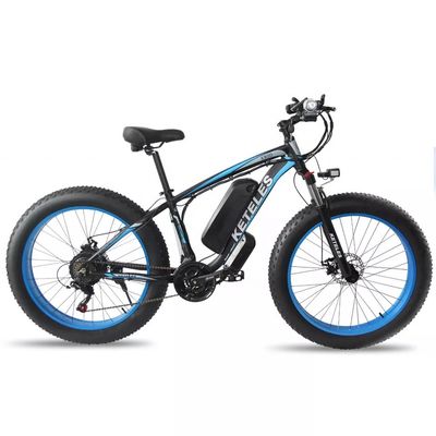1000W Motor 18AH Batterie 26&quot; Fettreifen Elektrobike Reichweite pro Leistung 31 60 km EU Lager