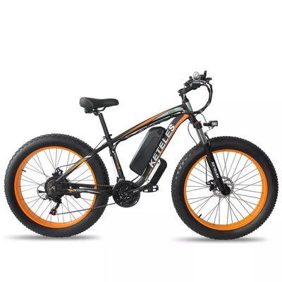 1000W Motor 18AH Batterie 26&quot; Fettreifen Elektrobike Reichweite pro Leistung 31 60 km EU Lager