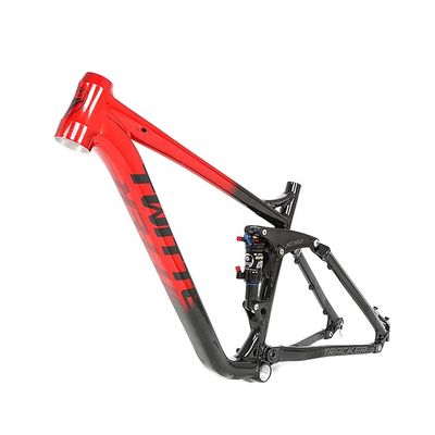 AL7005 Doppelsperrung Mountainbike Rahmen 120mm Reisen für 17 19 Zoll Downhill Bikes