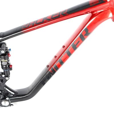 AL7005 Doppelsperrung Mountainbike Rahmen 120mm Reisen für 17 19 Zoll Downhill Bikes