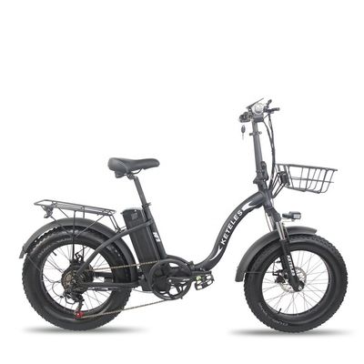 EU-Lager 1000W 20x4.0 Fettreifen Klappfahrrad mit 48V 18Ah Lithiumbatterie