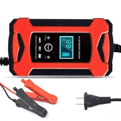 Batterietester LCD-Farbbildschirm für Motorräder Autos SUVs Lastwagen Trockenes Blei-Säure AGM GEL SLA