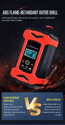 Batterietester LCD-Farbbildschirm für Motorräder Autos SUVs Lastwagen Trockenes Blei-Säure AGM GEL SLA