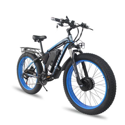 KETELES K800 Elektro Fat Bike 1000W 17,5AH Batterie 26x4,0 Zoll Zwei-Motor Zwei-Rad-Antrieb