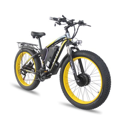 KETELES K800 Elektro Fat Bike 1000W 17,5AH Batterie 26x4,0 Zoll Zwei-Motor Zwei-Rad-Antrieb