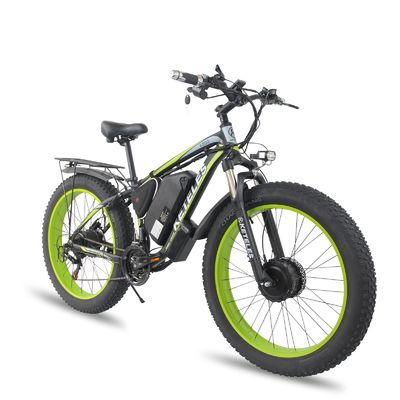 KETELES K800 Elektro Fat Bike 1000W 17,5AH Batterie 26x4,0 Zoll Zwei-Motor Zwei-Rad-Antrieb