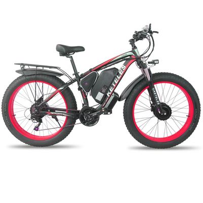 KETELES K800 Elektro Fat Bike 1000W 17,5AH Batterie 26x4,0 Zoll Zwei-Motor Zwei-Rad-Antrieb