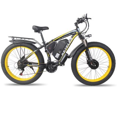 KETELES K800 Elektro Fat Bike 1000W 17,5AH Batterie 26x4,0 Zoll Zwei-Motor Zwei-Rad-Antrieb