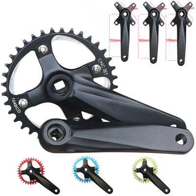 Fahrradkurbel 104BCD 152mm Nichtintegrierte Kurbel 32/34/36/38t in Schwarz/Blau/Grün/Rot