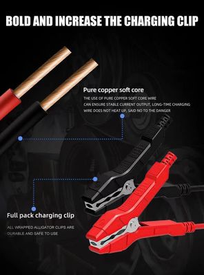 - Schickes Design Foxsur 12V 24V 25A Smart Batterie Ladegerät für Auto Lkw Stecker bequeme Reparatur