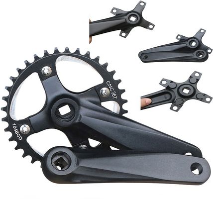 Fahrradkurbel 104BCD 152mm Nichtintegrierte Kurbel 32/34/36/38t in Schwarz/Blau/Grün/Rot