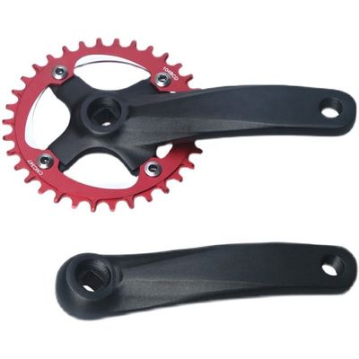 Fahrradkurbel 104BCD 152mm Nichtintegrierte Kurbel 32/34/36/38t in Schwarz/Blau/Grün/Rot