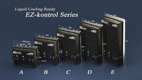 48V 27 Geschwindigkeit Bürstenloser Gleichspannungsteuerung mit Bluetooth für 3KW-20KW Elektro-Hybridfahrräder