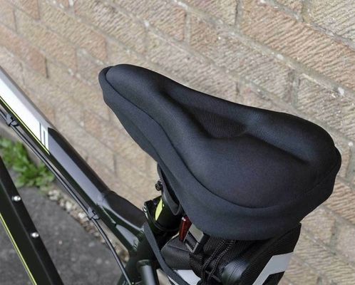 Atmungsaktive Silikon Fahrrad Sattel Soft Gel Pad Kissen Abdeckung für Mountainbike
