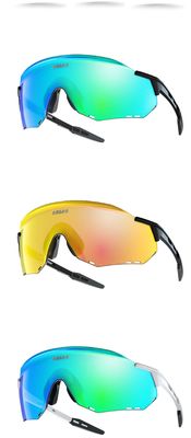 Drucken Sie das Logo des Kunden Unisex anpassbares Rimmel Radbrille Farbveränderliche Brille