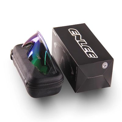 Drucken Sie das Logo des Kunden Unisex anpassbares Rimmel Radbrille Farbveränderliche Brille
