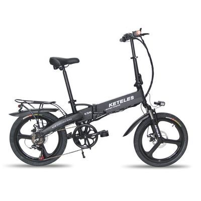 48V 350W 10AH Elektrofahrrad mit 20 Zoll Klapprahmen und 31-60km Reichweite pro Leistung