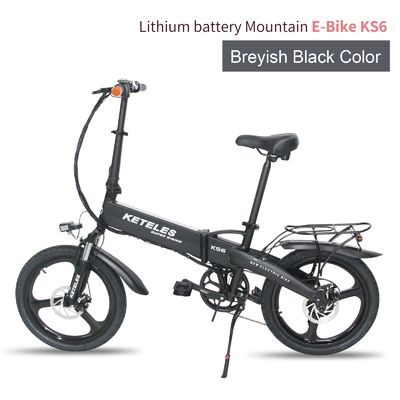 EU-Markt 20-Zoll-Falt-Elektrofahrrad mit 36-Volt-250-Watt-Motor und 10-AH-Lithiumbatterie