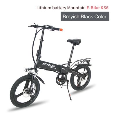 EU-Markt 20-Zoll-Falt-Elektrofahrrad mit 36-Volt-250-Watt-Motor und 10-AH-Lithiumbatterie