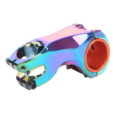 Rot 2021 MTB Farbenfrohe Stammlegierung 31.8/35*70mm 17 Grad für XC AM Road Bike Handlebar