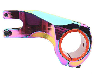 Rot 2021 MTB Farbenfrohe Stammlegierung 31.8/35*70mm 17 Grad für XC AM Road Bike Handlebar